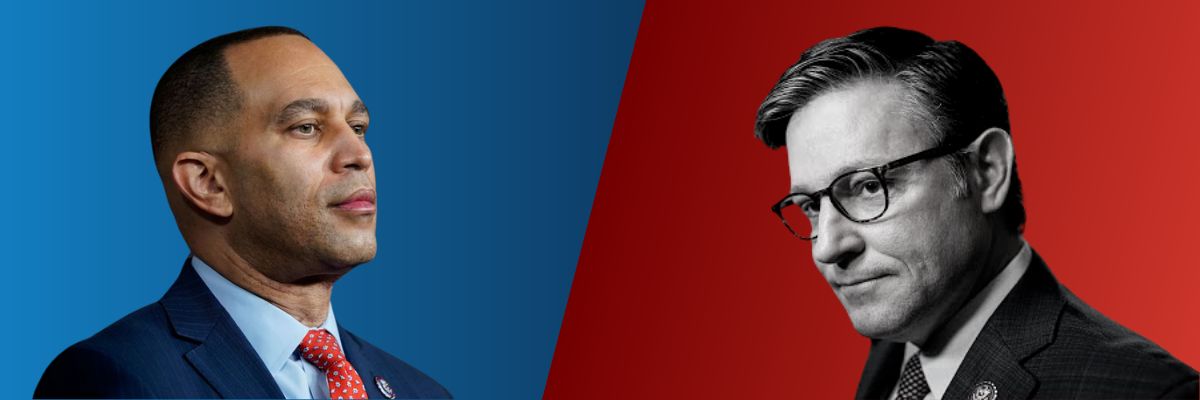 Hakeem Jeffries vs. Mike Johnson